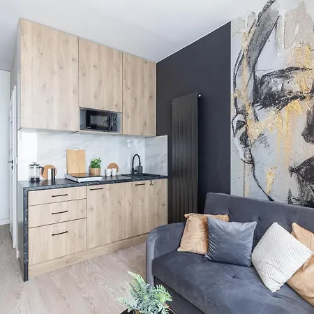 Апартаменты Superapart Herbu Oksza 3, Ministudio Варшава