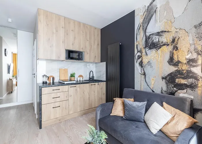 Apartmán Superapart Herbu Oksza 3, Ministudio Varšava